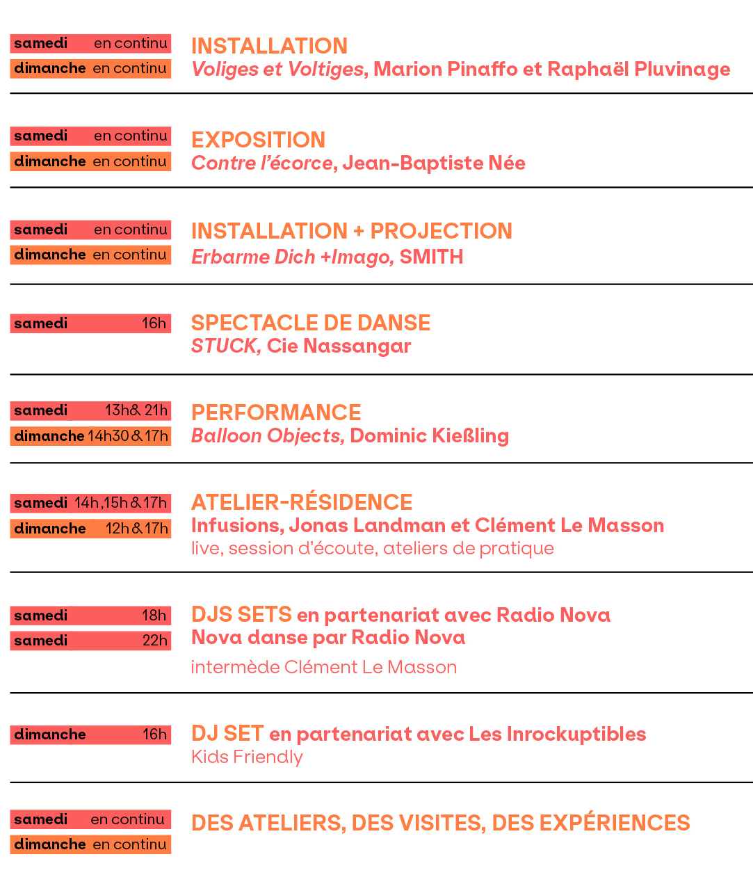 programmation festival vent d"été hangar Y